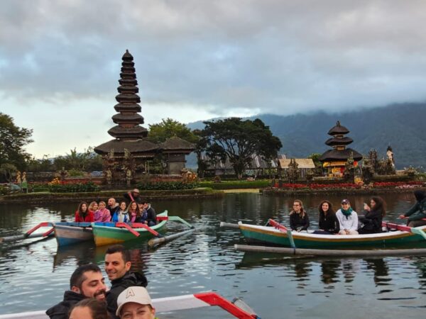 Traditional Boat at Beratan Lake, Bedugul - Bali